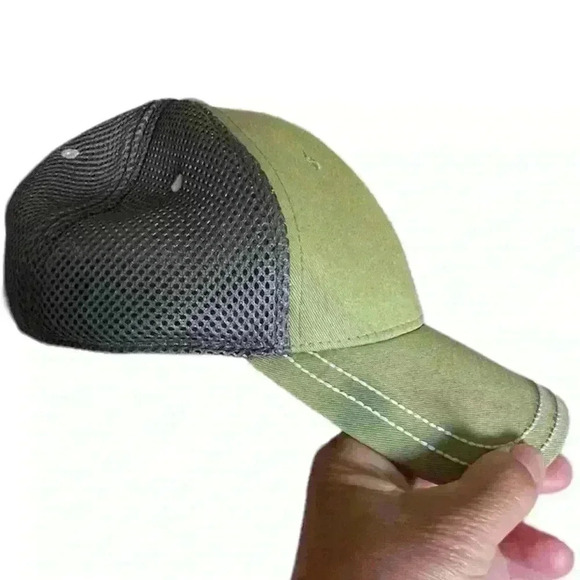 Callaway Adult Olive Twill Mesh Back Adjustable Baseball Golf Cap - Picture 3 of 5